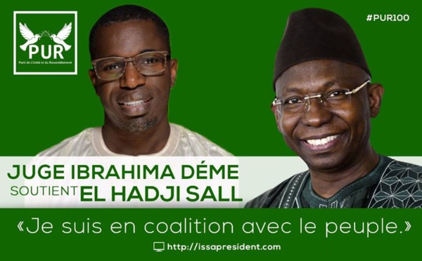 Le magistrat Ibrahima Hamidou DEME rejoint le pur