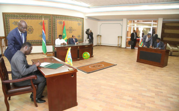 La Mauritanie signe un accord de pêche avec la Gambie