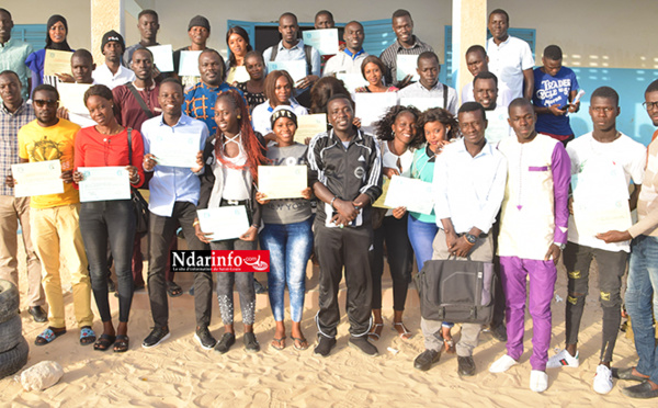 Leadership local : À Guinaw rails, une quarantaine de jeunes formés (vidéo)