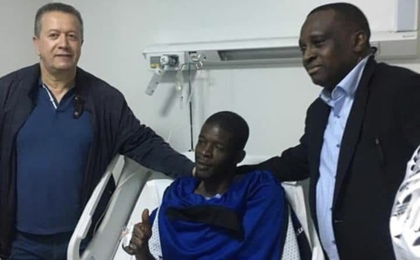 Khadim Ndiaye opéré avec succès 