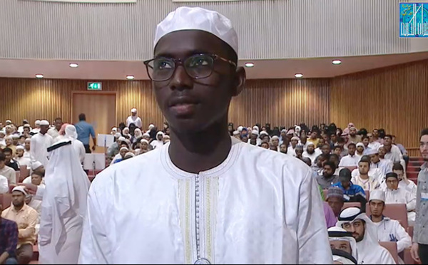 ​Concours international de Coran : Ibrahima Bocar KAMARA défend les couleurs du Sénégal à Dubaï  (vidéo)