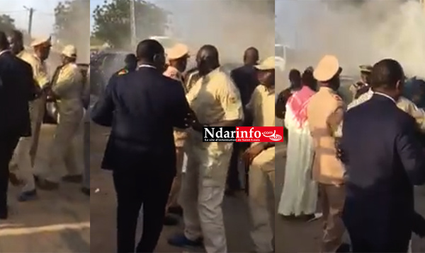 Limousine présidentielle en feu : l'exfiltration de Macky SALL ( vidéo)