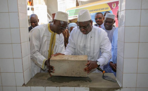 Réhabilitation de la grande mosquée de Saint-Louis : la piqûre de rappel de l’Imam ratib au président Macky SALL