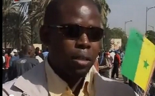 (Vidéo exclusive) L'étudiant Mamadou Diop quelques jours avant son assassinat: "Nous sommes prêts au sacrifice"