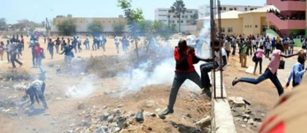 Affrontements à l’Ucad: un étudiant grièvement blessé, puis interné à l’hôpital