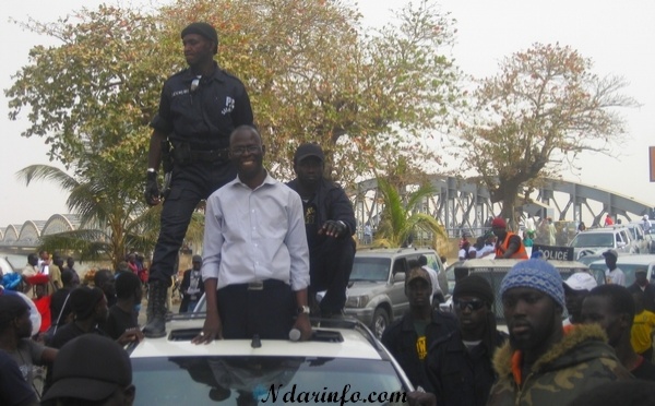 Dernière minute : Rentrée triomphale de Bamba Dièye à Saint-Louis