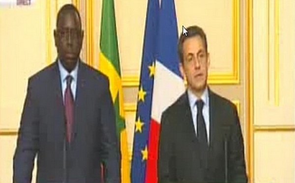 (VIDEO) Revivez la conférence de presse de Macky Sall et Sarkozy