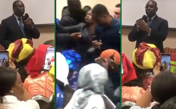 LONDRES : "Je n'étais pas la seule dans la salle", confie la dame qui avait hué Macky SALL