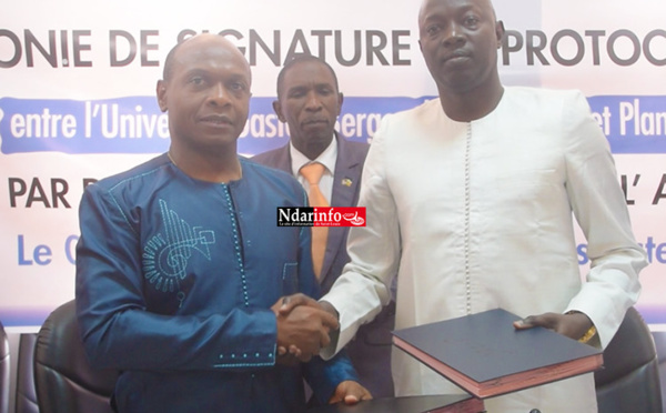 PROTECTION DES DROITS HUMAINS : l’UGB signe une convention avec Plan International (vidéo)