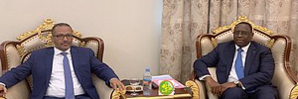 Mauritanie : Macky SALL a reçu le président du patronat mauritanien