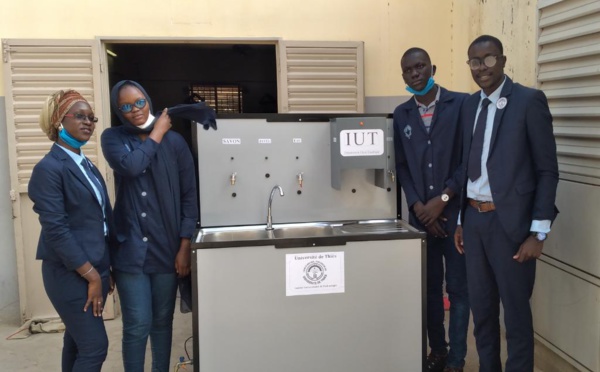 L’Université de Thiès met au point un appareil de lavage pour éradiquer le coronavirus
