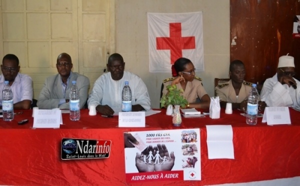 Saint-Louis : Lancement de la campagne de souscription volontaire de la Croix-Rouge