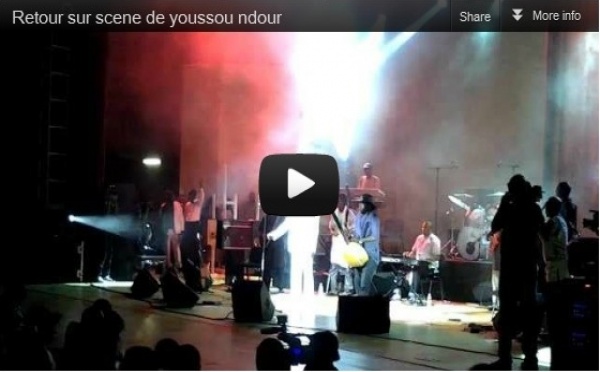 [ VIDEO ] Retour de Youssou Ndour sur scène au Grand Théâtre. Regardez