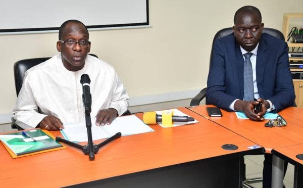 Aloyse DIOUF quitte le ministère de la santé