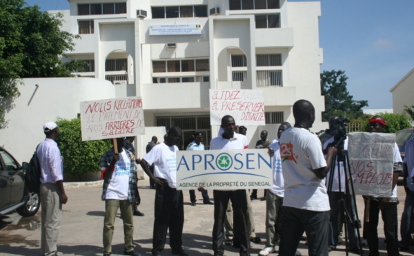 Cri de cœur des agents de l’APROSEN de Saint-Louis