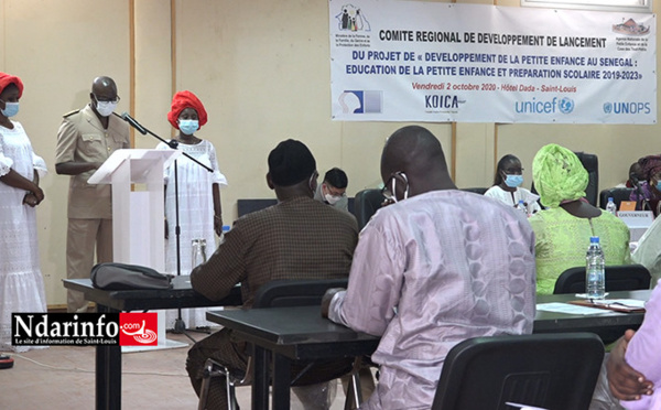 Un projet de développement de la petite enfance officiellement lancé à Saint-Louis