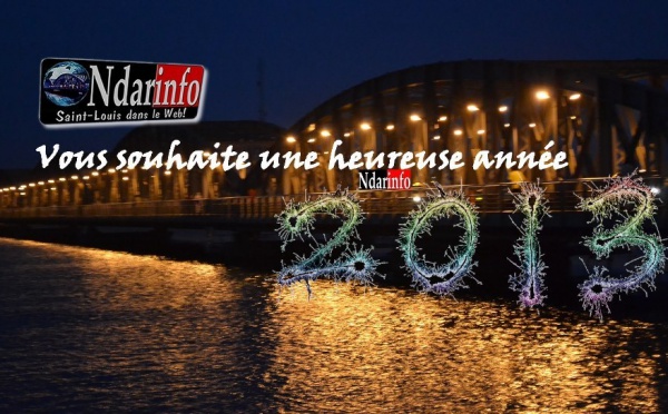 Il est 00h00mn à Saint-Louis: Bonne et heureuse année 2013 !!!