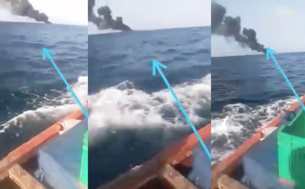Naufrage des jeunes migrants Saint-Louisiens : un pêcheur a filmé l'incendie ...