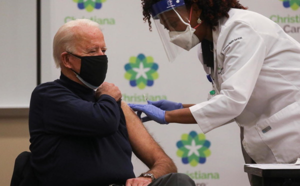 États-Unis : le président élu Joe Biden vacciné contre le Covid-19