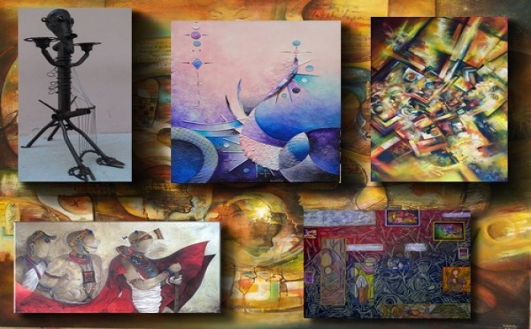 Expo collective : Ouverture de la première édition des Itinéraires artistiques de Saint-Louis, du 16 au 30 mars 2013.