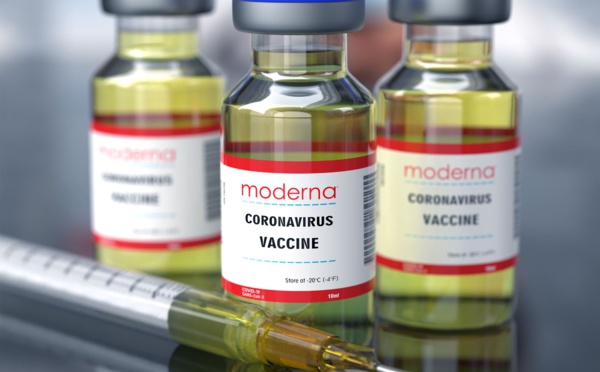Covid-19: le vaccin de Moderna efficace contre les variants britannique et sud-africain (communiqué)