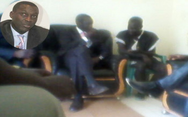 L’ambassadeur Babacar Diagne a rencontré le prisonnier saint-louisien Saliou Niang (source diplomatique)