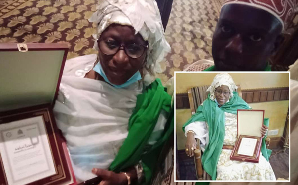 Sokhna Nafissatou DIOP primée meilleure Ndéyu Daara du Sénègal
