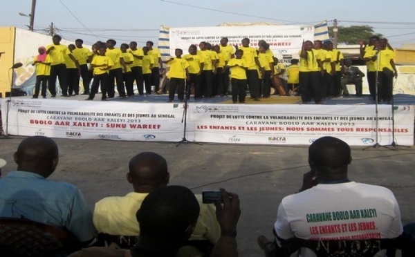 Lutte contre la maltraitance de l’enfance : La caravane nationale de sensibilisation clôturée à Saint-Louis.