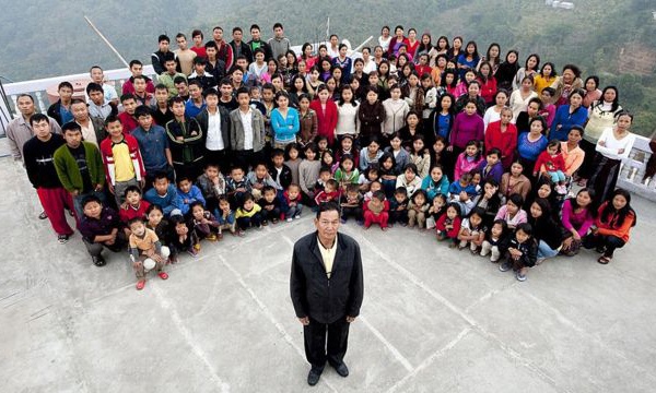  Inde : Chana, l’homme aux 38 femmes, 89 enfants et 33 petits-fils est mort à 76 ans