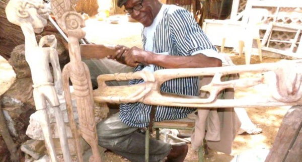 Peintre, sculpteur, photographe, poète … : Keïta Le Blanc, un artiste Saint-Louisien aux mille facettes 