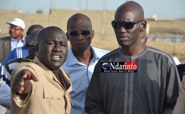 Les photos de la visite du ministre Khadim Diop à Saint-Louis.
