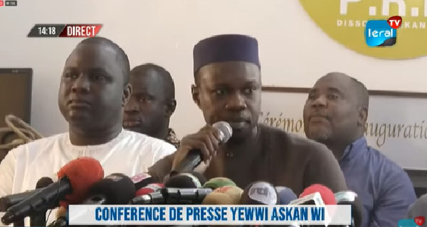 Yewwi Askan Wi sur le rejet de plusieurs de ses listes: " C'est une tentative de sabotage. La Cour d’appel de Saint-Louis est déjà saisie."