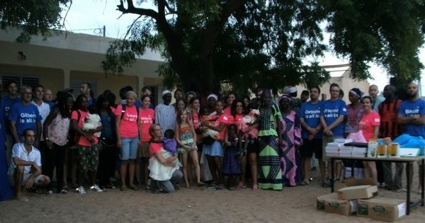 Education : l’école de Sanar réfectionnée par l’Association Unis vers le Sport.