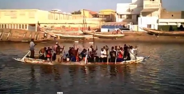 (VIDÉO) Saint-Louis - Régates Sargal Ndar: Les pirogues s’entraînent. Regardez
