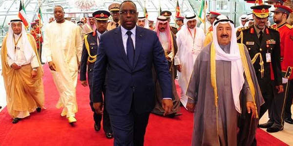 Macky Sall est arrivé à Koweit City
