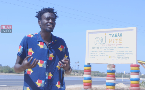 De l’innovation entrepreneuriale dans le Gandiolais : Mamadou DIA dévoile son projet TABAX NITÉ – vidéo