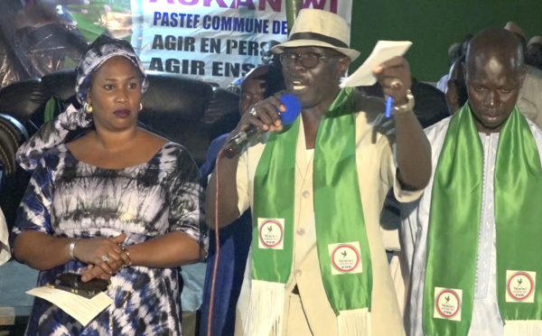 Locales à GANDON : Ousseynou NIANG, le candidat de YAW, en ordre de bataille – vidéo