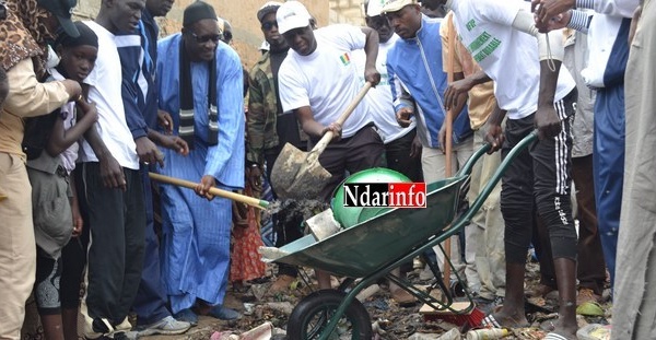 Lancement de l'opération « Ndar Sett Wecc » : « Cette action citoyenne sera pérennisée », selon Mansour Faye.