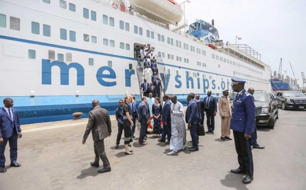 Séjour humanitaire : Le Mercy ships de retour à Dakar