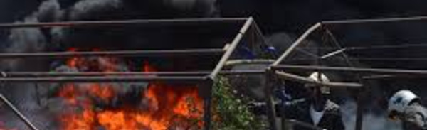 Violent incendie à Mbane : un enfant tué et de nombreux dégâts matériels