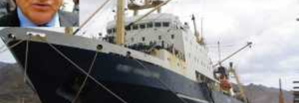 Le navire Oleg Naidenov libéré après paiement d'une amende de 400 millions de francs (ministre) 