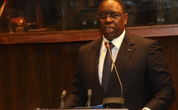 Macky Sall: "Le Sénégal n'a pas le droit de décevoir"