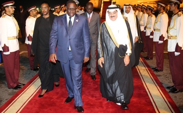 Arrivée du Président Macky Sall au Qatar.