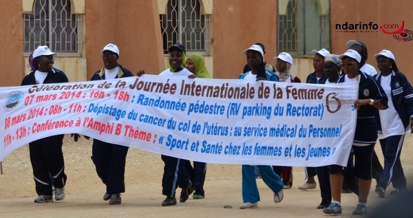 Saint-Louis: les grandes dames de l’UGB en randonnée pédestre (Photos-Vidéos)