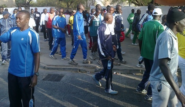 Saint-Louis : Marche de cohésion des frères d’armes de la région.