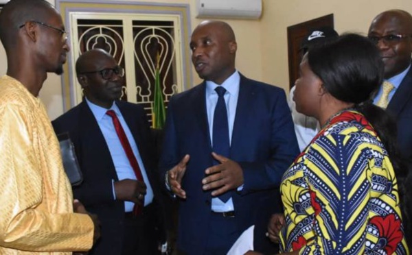 Capitaine Seydina Oumar Touré remercie le maire Barthélémy Dias