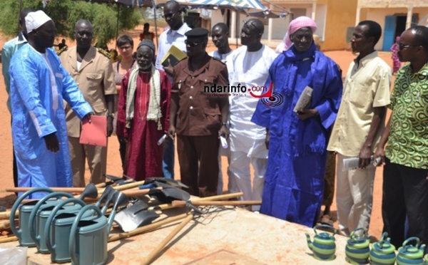 Saint-Louis - PAEMS : l'école de Ndialakhar Peulh rénovée par la coopération décentralisée.