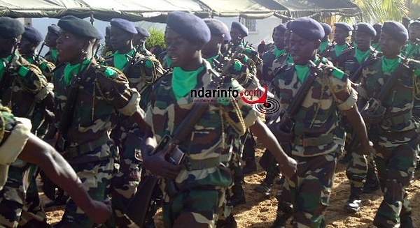 Saint-Louis : 1124 recrues formées à Bango.
