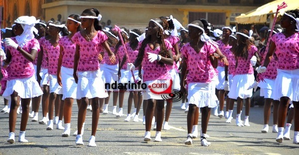 VIDEO : Les majorettes ont ‘’enflammé’’ la place Faidherbe. Regardez