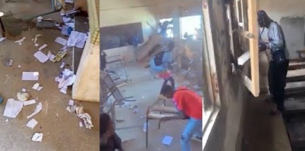 Pour fêter la fin de l’année scolaire : des élèves vandalisent les classes – vidéo